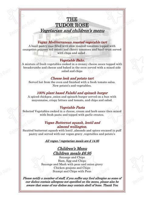 tudor rose sittingbourne menu|tudor rose lounge sittingbourne.